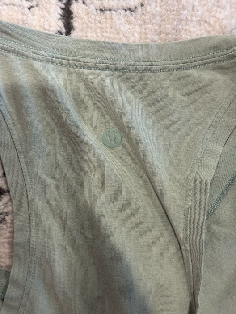 lululemon athletica Sage Green Tank Top